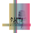 download Party clipart image with 315 hue color