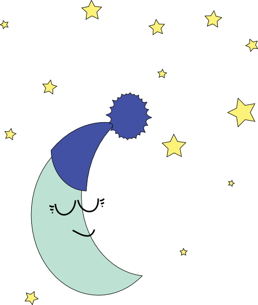 Sleepy Moon