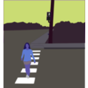 download Crosswalk clipart image with 225 hue color