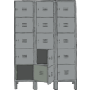 download Lockers clipart image with 270 hue color