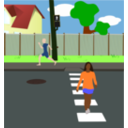 download Neighborhood Street clipart image with 0 hue color