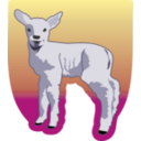download Young Lamb clipart image with 225 hue color