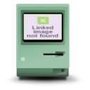 download Macintosh 128k Cpu Only clipart image with 90 hue color