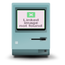 download Macintosh 128k Cpu Only clipart image with 135 hue color