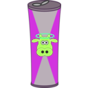 download Simple Cartoon Energy Drink Can clipart image with 90 hue color