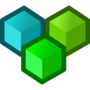 download Icon Cubes clipart image with 90 hue color