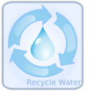 download Recycle Water clipart image with 0 hue color