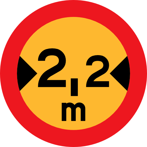 2 2 M Sign
