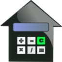 download Mortgage Calculator clipart image with 135 hue color