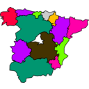 download Spanish Regions 01 clipart image with 45 hue color