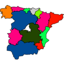 download Spanish Regions 01 clipart image with 90 hue color