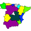 download Spanish Regions 01 clipart image with 180 hue color