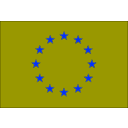 download Flag Of European Union clipart image with 180 hue color