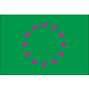download Flag Of European Union clipart image with 270 hue color
