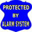 Protected By Alarm System Sign 2