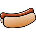 download Summer Hot Dog clipart image with 0 hue color