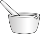 Mortar With Pestle