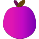 download Apple2 clipart image with 270 hue color