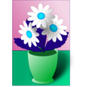 download Flowers clipart image with 135 hue color