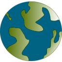 download Pseudo Globe clipart image with 315 hue color