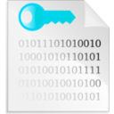 download Encrypted File Icon clipart image with 135 hue color