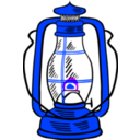 download Hurricane Lamp clipart image with 225 hue color