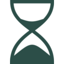 download Hourglass clipart image with 315 hue color