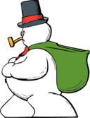 Snowman Side View