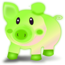 download Piglet clipart image with 90 hue color