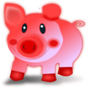 download Piglet clipart image with 0 hue color