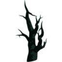 download Dead Tree clipart image with 90 hue color