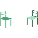 download Chair clipart image with 270 hue color