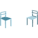 download Chair clipart image with 315 hue color