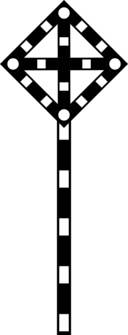 Gd 10 Sign Temporary Sign Raise The Knife Lower Wings If You Have One Obstacle