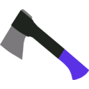 download Axe clipart image with 225 hue color