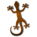 download Gecko clipart image with 270 hue color