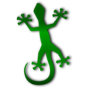 download Gecko clipart image with 0 hue color