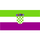 download Flag Of Croatia clipart image with 90 hue color