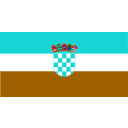 download Flag Of Croatia clipart image with 180 hue color