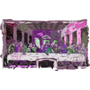 download Last Supper clipart image with 270 hue color