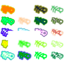 download Contour Effects clipart image with 90 hue color