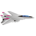 download F14 Tomcat clipart image with 0 hue color