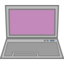 download Laptop clipart image with 90 hue color