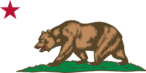 Flag Of California Bear Plot And Star