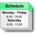 download Schedule2 clipart image with 90 hue color