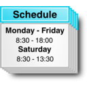 download Schedule2 clipart image with 135 hue color