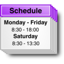 download Schedule2 clipart image with 225 hue color
