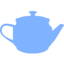 download Teapot Silhouette By Rones clipart image with 0 hue color