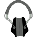 download Headphones 2 clipart image with 270 hue color