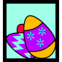 download Easter Eggs clipart image with 225 hue color
